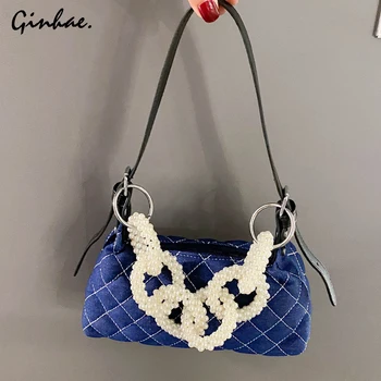 

2020 Luxury Tote Bags For Women Pearl Popular Chain Shoulder Crossbody Bags High Quality Ladies Purse And Handbag Sac A Main