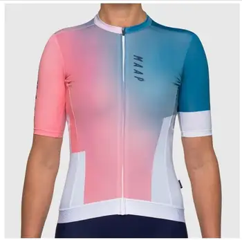 

Maap 2020 New Women Cycling Jerseys Road Bike MTB Cycling Tops Jersey Ropa Ciclismo Short Sleeve Racing Bike Cycling Clothing