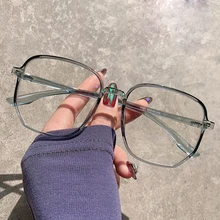 Fashion Anti-Blue Light Glasses For Computer Myopia Blue Rays Blocking Men's Eye Protection Men's Women's Glasses Frame UV400