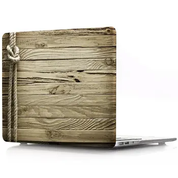 

New Wooden Grain for Macbook Pro 13 Pro 15 CD ROM Laptop Case A1278 A1286 Hard PVC for Mac book Pro 13 Pro 15 CD ROM Wooden Case