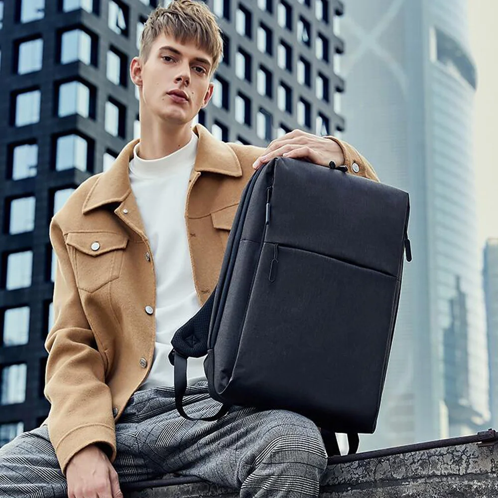 

High quality men's Korean backpack waterproof travel multifunctional 15.6 computer bag USB charging backpack large capacity 17L