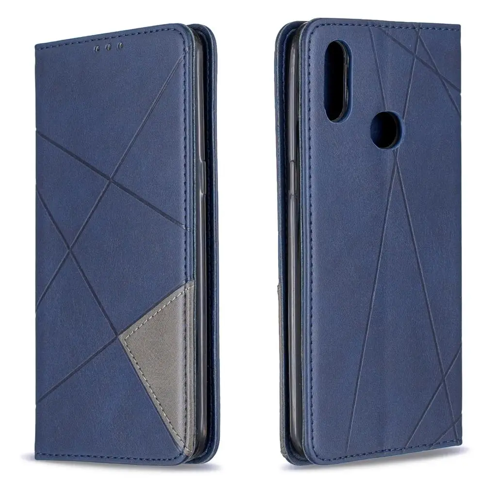 For Samsung Galaxy A70 50S 30S 20S 10S 20e 10e 50 40 30 20 10 A750 A7 J4 J6 Plus Luxur Leather Grid Splice Flip Phone Case Cover | Мобильные