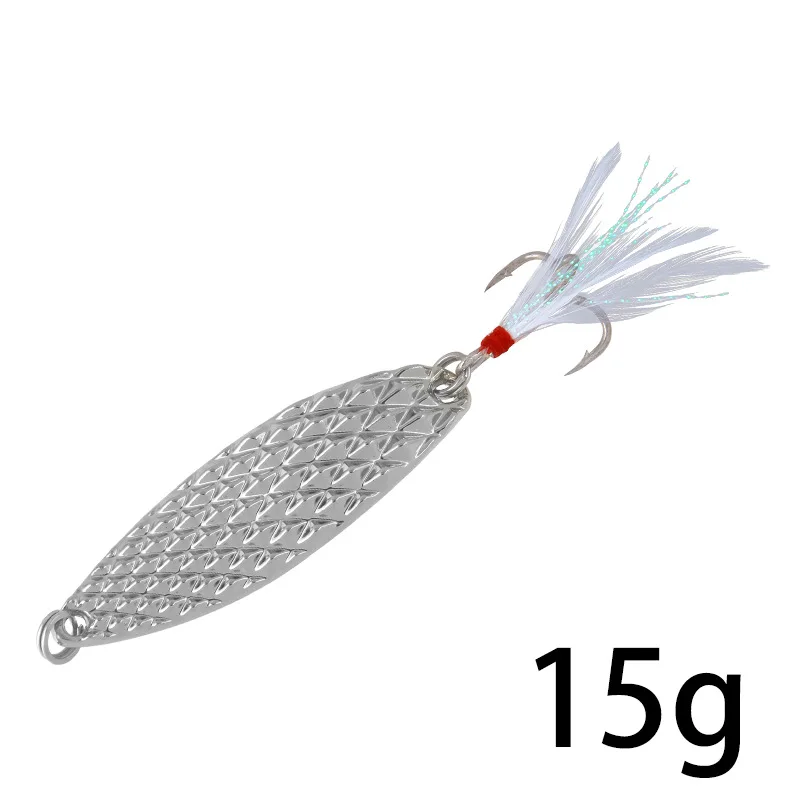 Металлическая Рыболовная Приманка VIB 1 шт. жесткая вибрационная ложка Crankbait 3