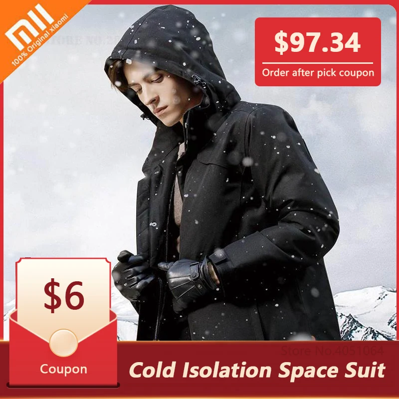  Xiaomi DMN Cold Isolation Space Suit Material Aerogel Jacket Machine Washable -196 Deg.C Cold Resis