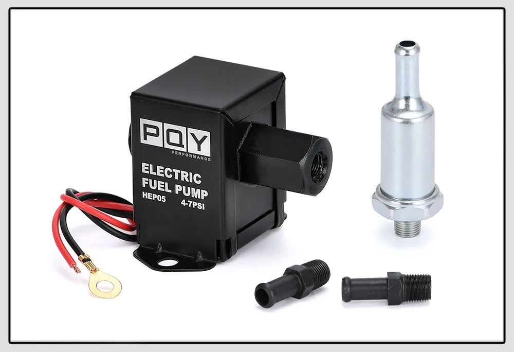Universelle 12 V elektronische Inline-Kraftstoffpumpe 4–7 PSI Hochdruck 90 lph Gas Benzin Diesel kompatibel 40104 40106 40107 P502 – Detail 3