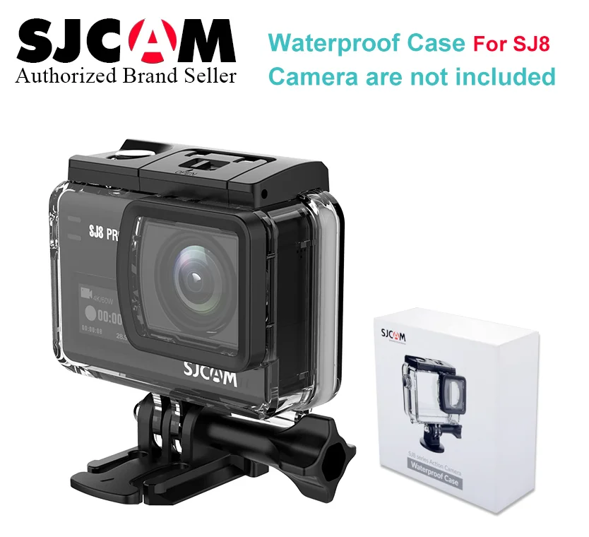 Original SJCAM SJ8 Pro Plus Air Waterproof Case Underwater 30M Dive Housing for Series Action Cameras | Электроника