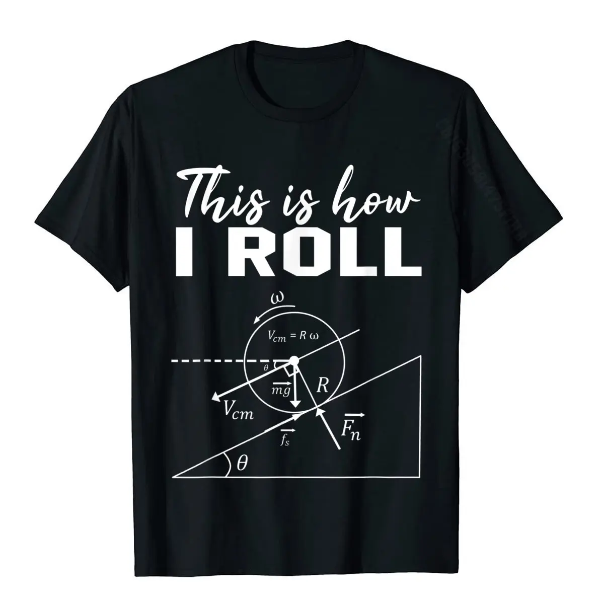  Men Top T-shirts Print Design Tops Tees 100% Cotton Round Collar Short Sleeve Fashionable Tops Shirt Fall Drop Shipping This Is How I Ro Shirt Funny Physics Science overs Math T-Shirt__940 black