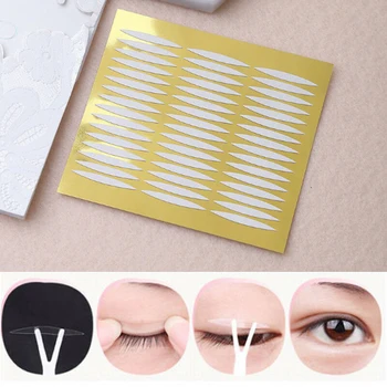

60 Pairs Invisible Eyelid Sticker Self-adhesive Double Sided Eyelid Adhesive Tape Stickers Eye Lift Strips Eye Make-up Tool Kit