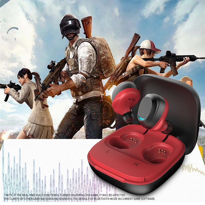 U9 TWS bluetooth v5.0 наушники tws с шумоподавлением и защитой от пота наушники игровая Спортивная гарнитура бинауральные звонки для Android IOS draadloze oordopjes cascos inalambrico bluetooth ecouteur bluetooth sans