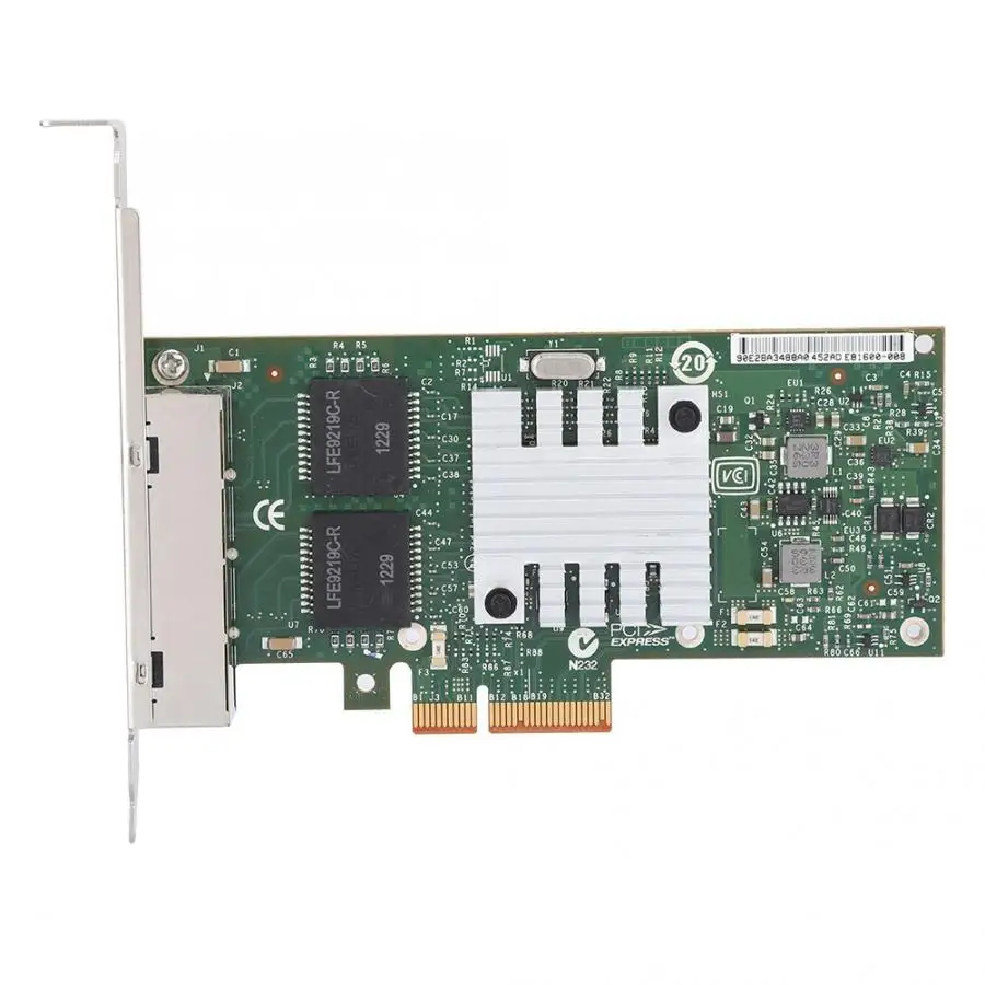 10/100/1000Mbps 82580 4 Port Gigabit Network Card LAN Card for Intel