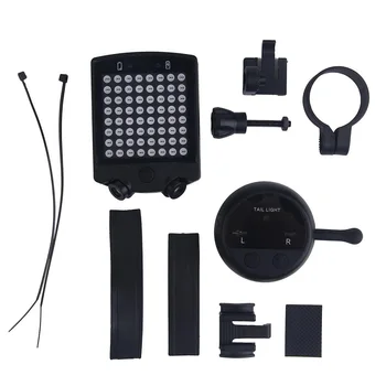 

Remote Control USB Charger MTB Bike Bicycle Light Automatic Direction Indicator Taillight Safety Warning Light Bike Night Light