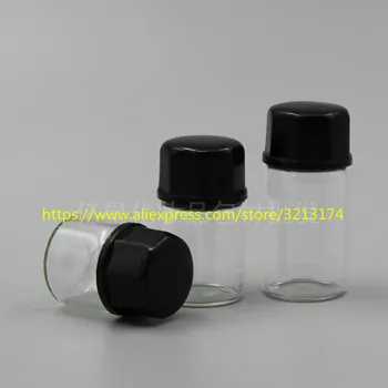

wholesale 1ml 2ml 3ml 5ml clear glass bottle, mini sample perfume essential oil Aromatherapy Liquid Pipette Refillable Bottle