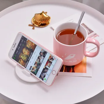 

Korea Cute Cartoon Dolphin Ceramic Cup with Lid Spoon Creative Juice Milk Cups Household Coffee Water Mugs for Women Man Couples