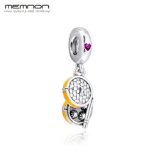 Новинка осени 925 пробы серебряные ювелирные изделия обработанных паром клецок кулон Подвески Fit Браслет для Для женщин DIY Мемнона ювелирное изделие на подарок