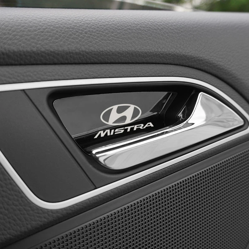 4pcs car interior door handle ornament case for Hyundai Mistra 2014-2019 Accessories Car Styling | Автомобили и мотоциклы