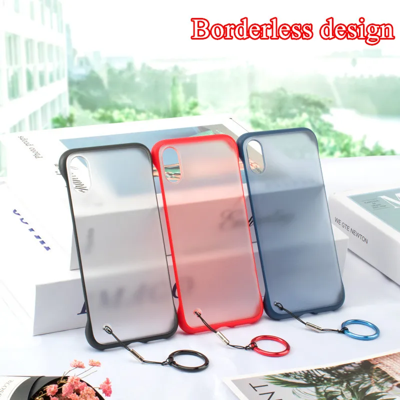 

1pcs/Ultra-thin Borderless acrylic Phone Case For iPhone X XS Max 7 8 Plus Clear Back Cover Case For X XS Max 7 8 6 6S Plus