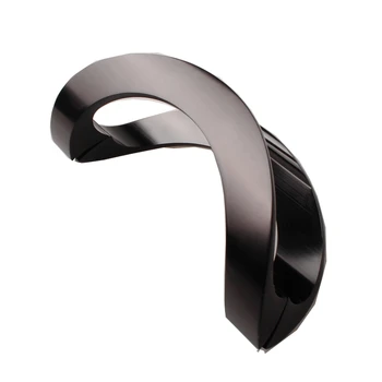 

Space Aluminum Double Side Shower Glass Door Handle Round Back-to-Back Bathroom Pull Sliding Door Handle 210mm Hole distance