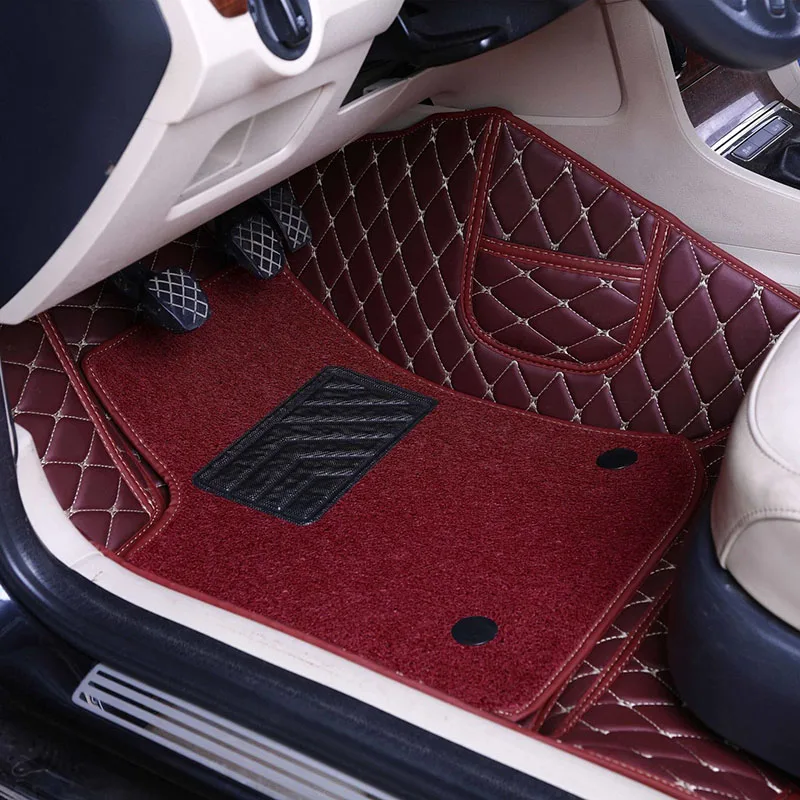 Car Floor Mats For Suzuki Alto 2018 2017 2016 2015 2014 2013 2012 2011 2010 2009 Custom Auto Foot Pads Automobile Carpets Cover |