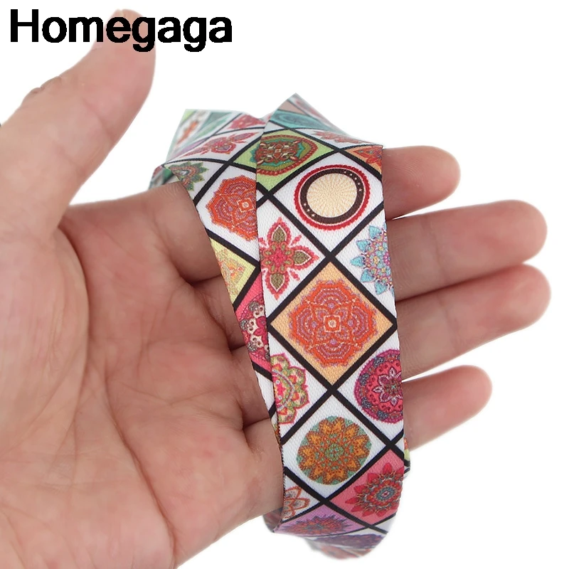Homegaga винтажный узор Lanyards id Держатели для телефонов ожерелье аксессуар для ключей шеи ремни нагрудные опознавательные Значки для идентификации владельцев тесьма D2333