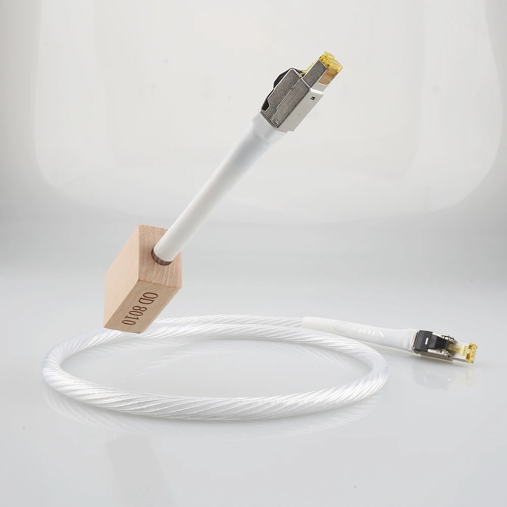 Nordost ODIN Ethernet Cable Cat8 Speed Lan RJ45 Network Patch with high purity silver plated conductor | Электроника