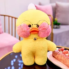 

5Pcs Lalafanfan Duck Plushie Toys For Girls Kawaii Уточка Lalafanfan Plush Kids Toys 30cm Birthday Gift Wholesale Retail