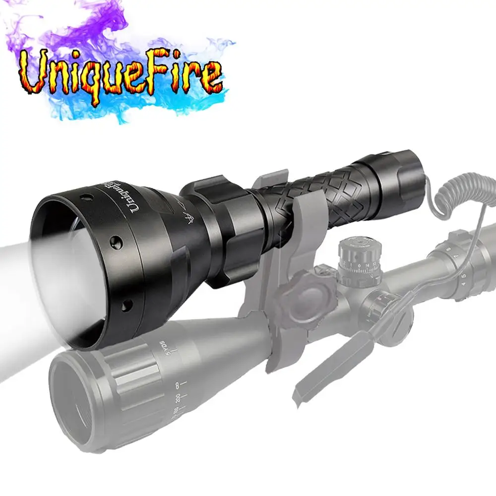 UniqueFire UF1405 67mm LENS Green 940nm 850nm  Night Vision Zoomable Flashlight 