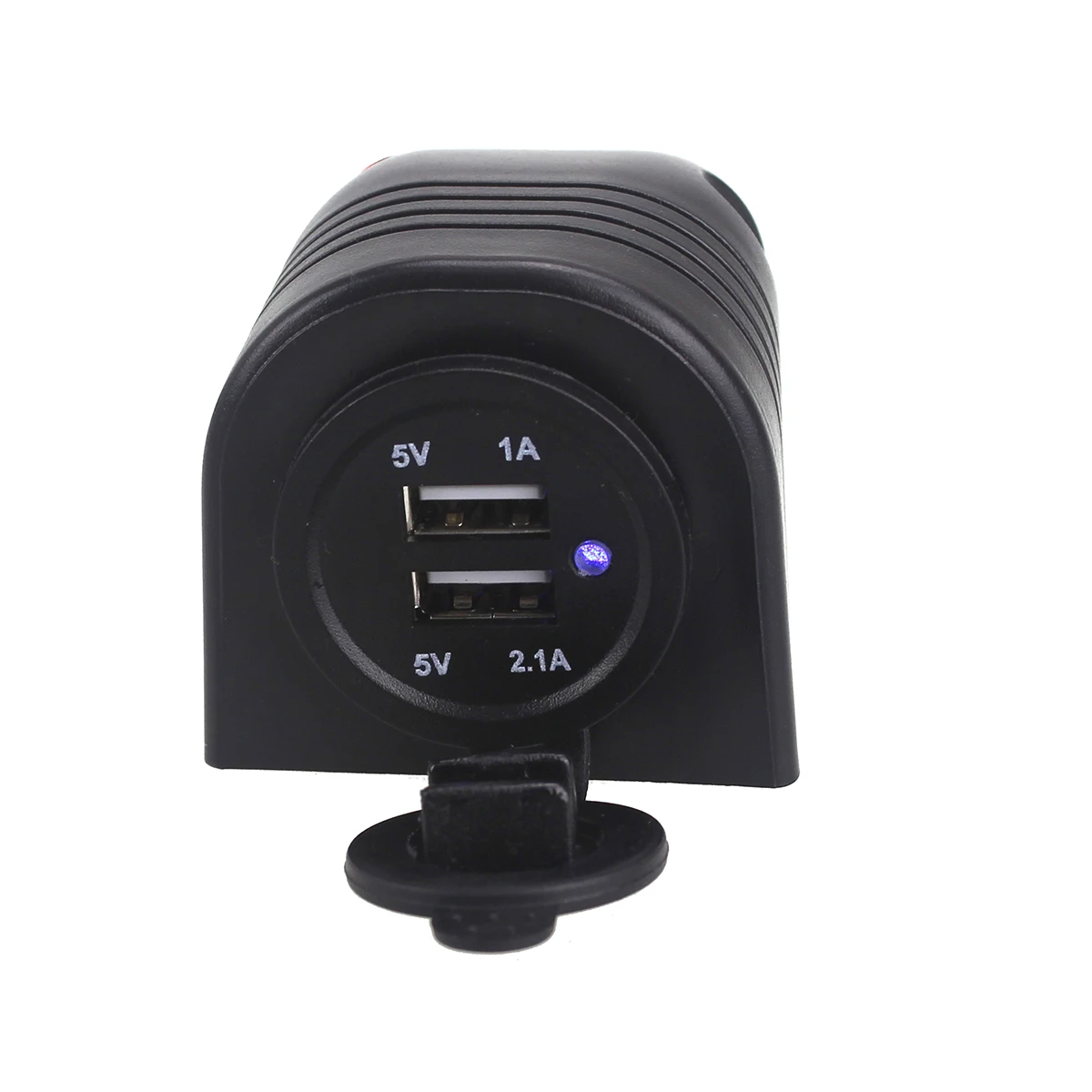 5V3.1A автомобильное зарядное устройство с двумя USB разъемами прикуривателя