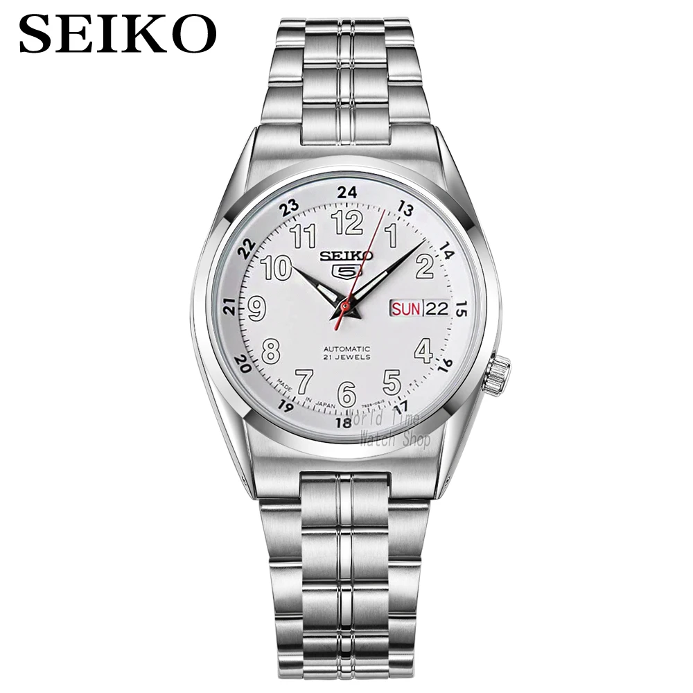 Seiko Rel gio Masculino 5 Autom tico Marca De Luxo Prova D gua 