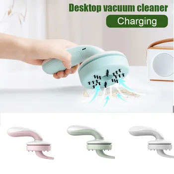 

Portable Handheld Vacuum Cleaner Cordless USB Suction Vacuum Cleaner Car Office Home Desktop OE88