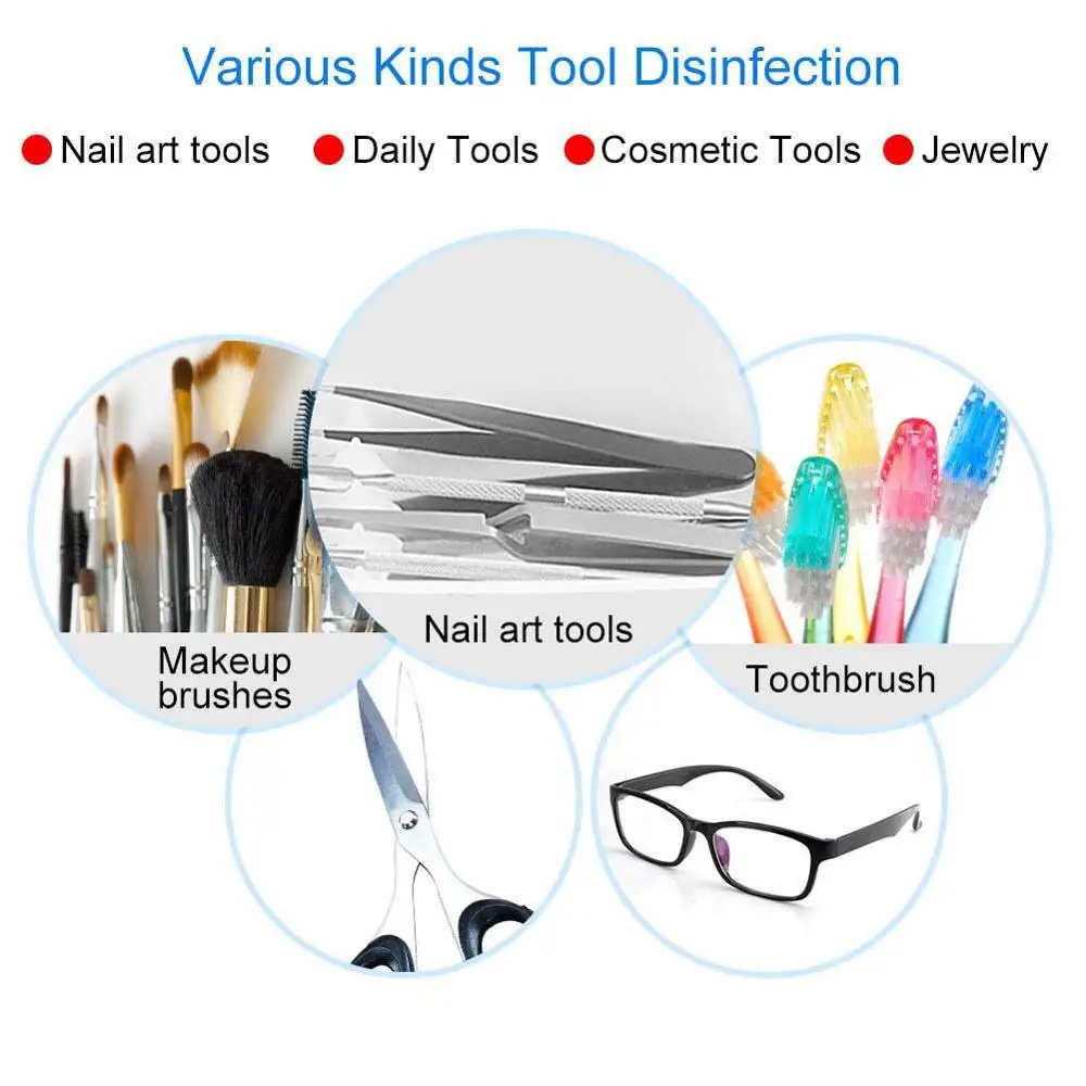  UV Sterilizer LED Disinfection Device Beauty Disinfector Box Ultraviolet Light Disinfection Box Cle - 4000058955725