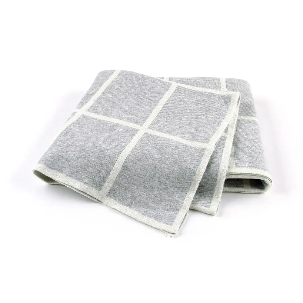 

Baby Blankets Super Soft Newborn Bebes Swaddle Wrap Blanket Plaid Knitted Infantil Kids Stroller Bed Sofa Covers 100*80cm Quilts