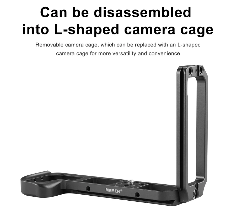 MAMEN высококачественный защитный чехол для камеры с винтом 1/4 3/8 для Panasonic LUMIX S1H/S1/S1R DSLR camera s Photo Studio Kit