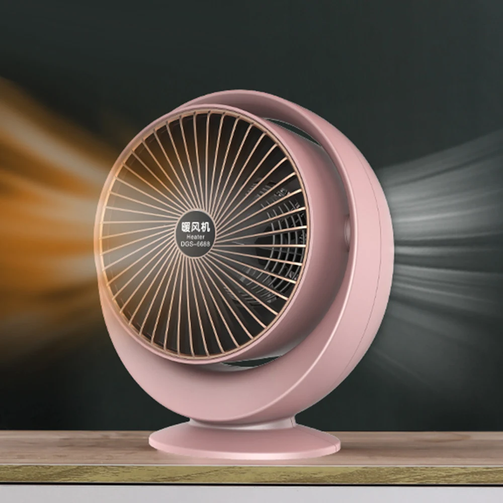

Mini Portable Electric Heater Desktop Heating Warm Air Fan Home Office Wall Handy Air Heater Bathroom Radiator Warmer Fan