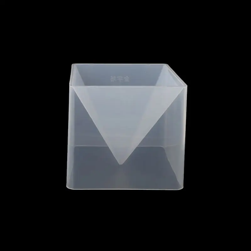Супер Пирамида силиконовые формы смолы ремесло ювелирные изделия кристалл плесень с пластиковой рамкой