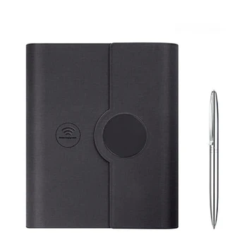 Multi Functional Business Notebook A5 Loose Leaf Customized Notebook Office Stationery With Charging Treasure On