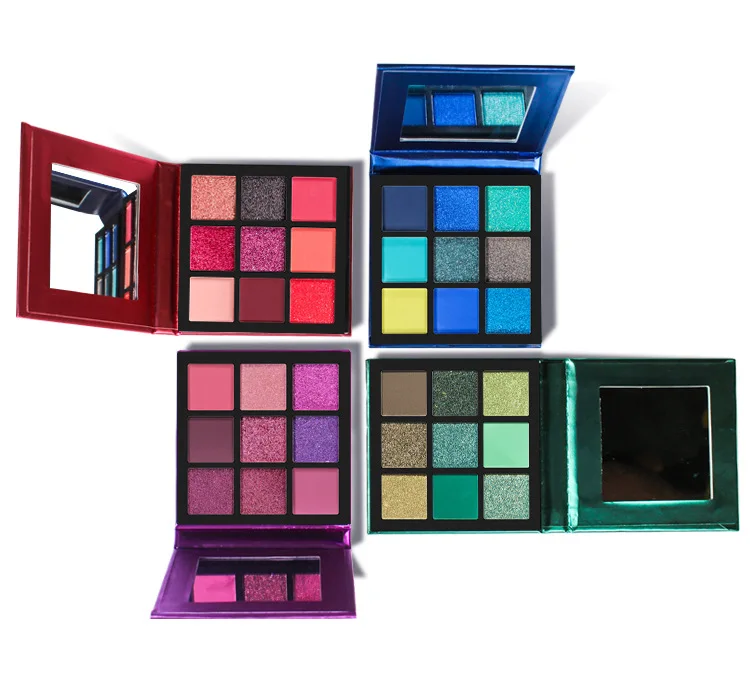Chameleon 9 Color Diamond Eyeshadow Pallete Makeup Brushes Shimmer Matte Pigmented Eye Shadow Palette Make up Palette Maquillage Chameleon 9 Color Diamond Eyeshadow Pallete Makeup Brushes Shimmer Matte Pigmented Eye Shadow Palette Make up Palette Maquillage