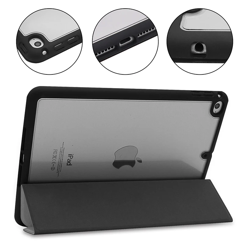 Для Apple Ipad Mini 4 5 кожаный мягкий чехол с принтом для Samsung Galaxy чехол ультра тонкий умный флип чехол противоударный против падения пылезащитный чехол