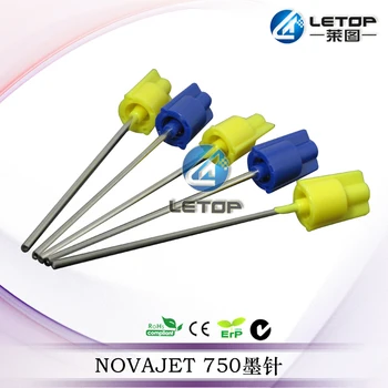 

10pcs/lot digital inkjet printer ink cartridge needle for 750/skycolor /four color machine ink cartridge