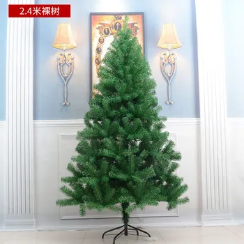 

New Style Large Luxury Green PVC Christmas Tree Set High-Density in Double Layer Christmas Imitative Tree Custom