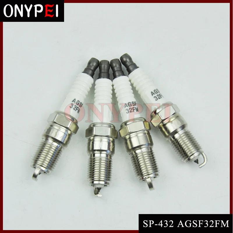 4x OEM SP 432 AGSF32FM Platinum Spark Plug For Ford Mercuryplugplug