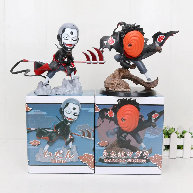 Наруто Shippuden Организация Акацуки Hidan маска Мужская Uchiha Obito GK фигурка куклы