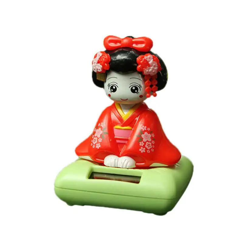 Нет солнечной энергии поплавок игрушка фигурка Nohohon японское кимоно Maiko Гейша