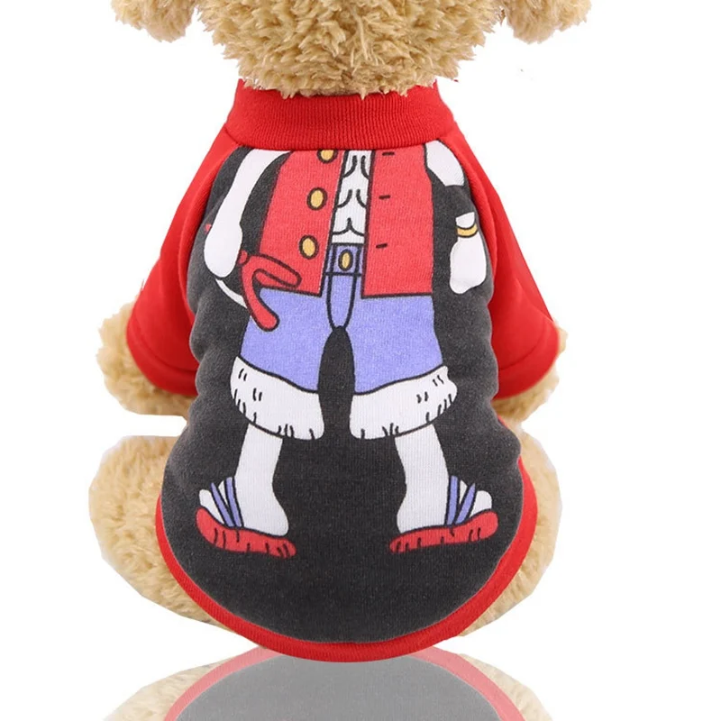 Одежда для собак одежда йоркширского терьера Ropa Perro Xs худи для щенка Petstyle Толстовка для собаки теплый зимний свитер мультфильм