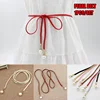 Women Fashion Knotted Waist Chain Dress Woven Waist Rope Female Decorative Pearl Belt AIC88 ► Photo 2/6