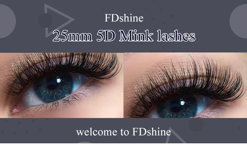 Mink 5d 25mm eyelashes