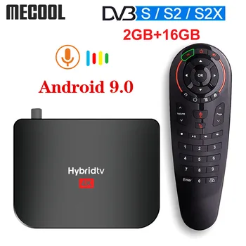 

Mecool M8S PLUS S2 Hybridtv Box Android9.0 DVB-S2 Satellite TV Box Amlogic S905X2 2GB 16GB 1080p 4K 60fps M8S PLUS DVB Combo Box