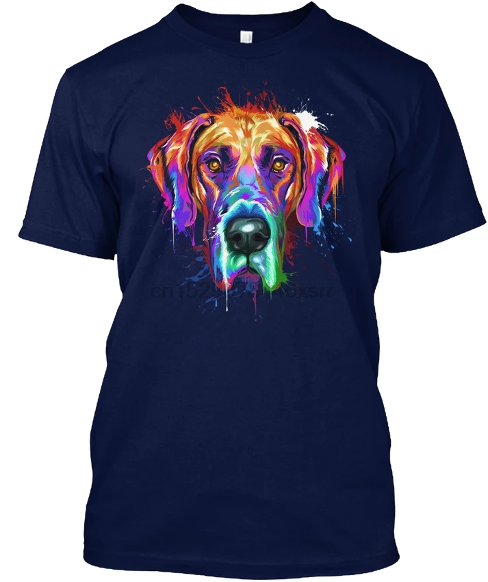 

Great Dane Art Popular Tagless Tee T Shirt