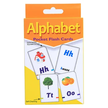 

Baby Kids Card Game Toy English Capital Low Case Alphabet Recognition Intelligent Training Educational YH-17