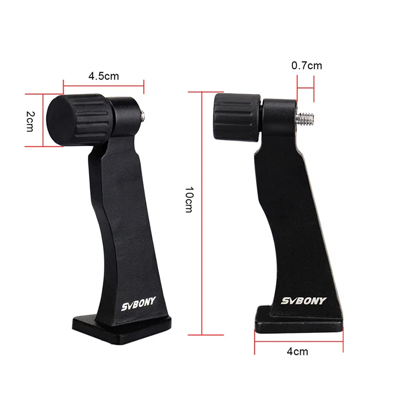 SVBONY SV110 Fully Metal For Porro Binocular Telescope Tripod Adapter High Quality 1/4 Inch Threading Black 4