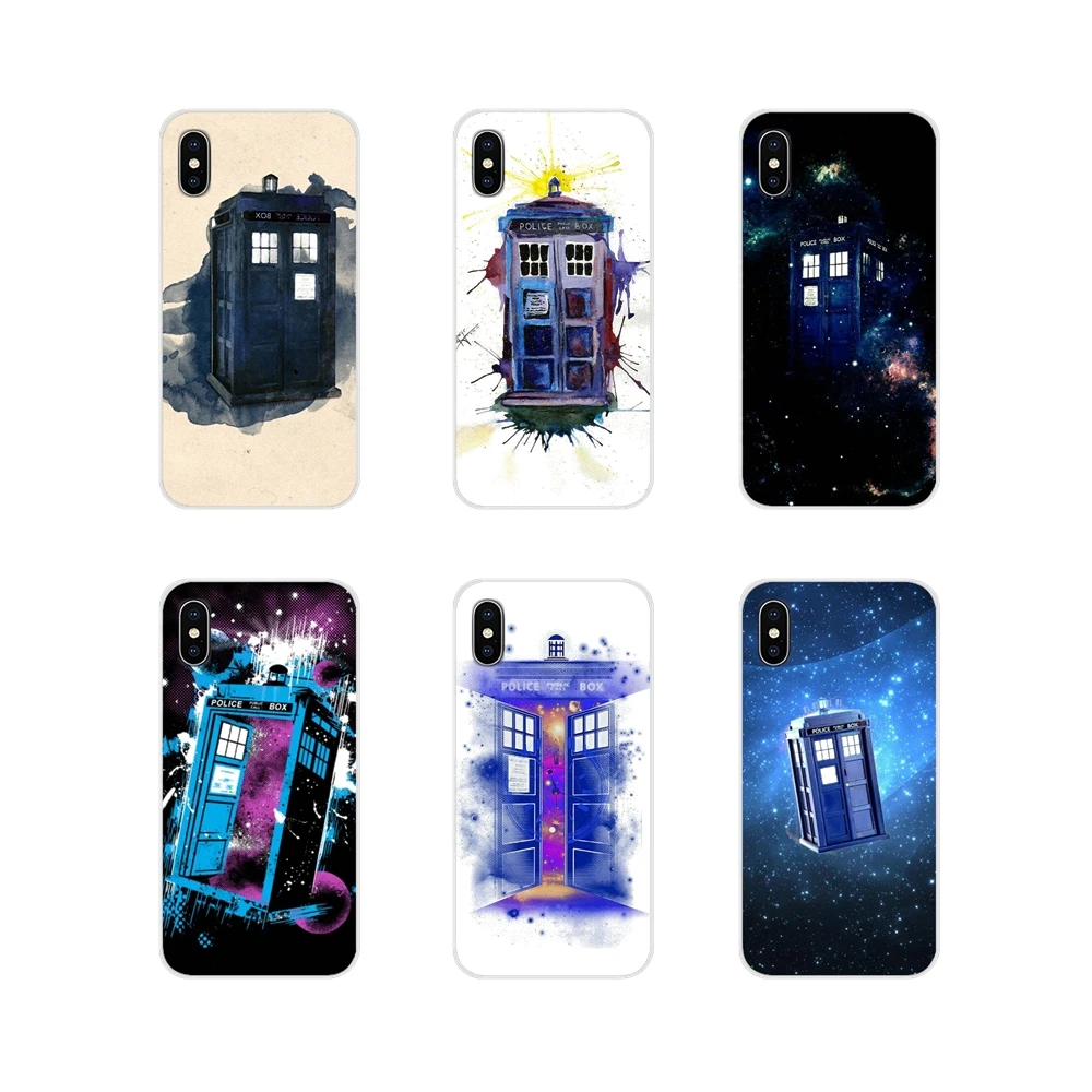 Аксессуары чехлы для телефонов Чехол Tardis Box Doctor Who TV Cute Xiaomi Redmi Note 3 4 5 6 7 8 Pro Mi Max Mix 2 2S
